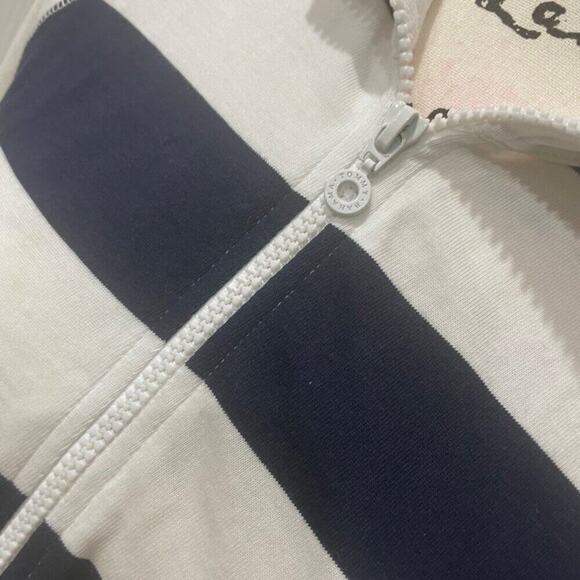 TOMMY BAHAMA POLO DRESS NAVY BLUE/WHITE STRIPES COTTON Sz S SAILOR NAUTICAL CORE - Picture 11 of 16